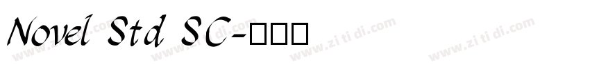 Novel Std SC字体转换